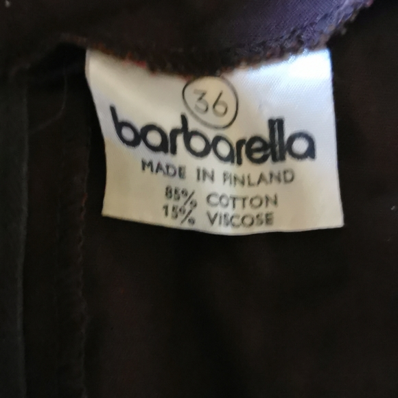 70's Finnish BARBARELLA maxi dress - Picture 3 of 7